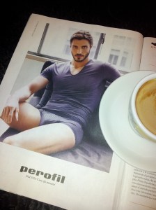Coffee with Perofil Man. Phot J Finnigan