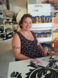 The lovely Benedetta with baby Alessandro in her tummy. Photo J Finnigan