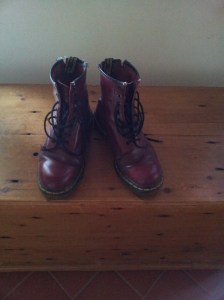 Goodbye red Doc Martens Foto J Finnigan