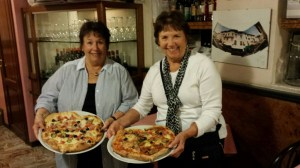 The Two Old Broads, taking Italy by Storm! Jane and Nubby.