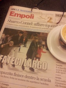 The new ice-rink in Certaldo. La Nazione