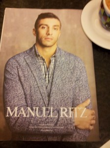 Maniac Gentleman Andrea Iannone for you girlies. Sports magazine Il Nazione