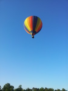 The sister-in law and neice disapear into the blue yonder. frto J Finnigan