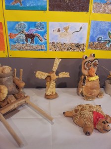 More bread creations and artwork. Foto J Finnigan