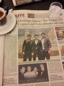 Georgous Italian Opera singers. La nazione.