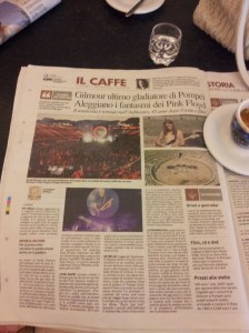 Pink Floyd in Roma. La Nazione
