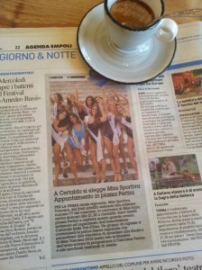 Miss Toscana Sportivo. La Nazione