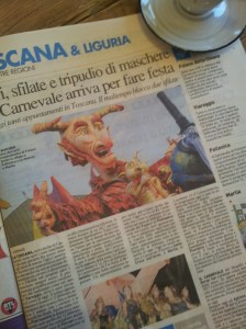 The traditional Carnevale in Tuscany. Foto La Republicca